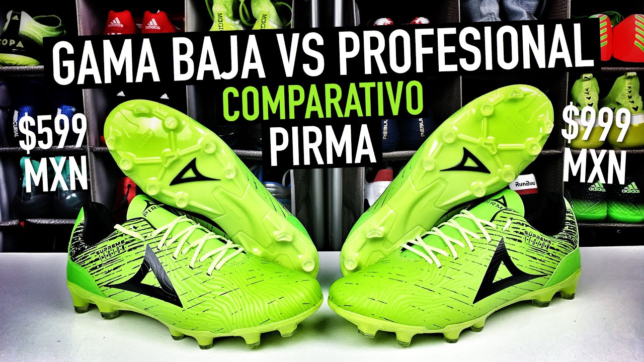 COMPARATIVO | PIRMA PROFESIONAL VS GAMA BAJA | ¿SON IGUALES? - YouTube
