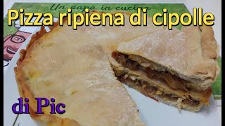 Pizza ripiena di cipolle di Pic Bimby Tm6 Tm5 Tm31