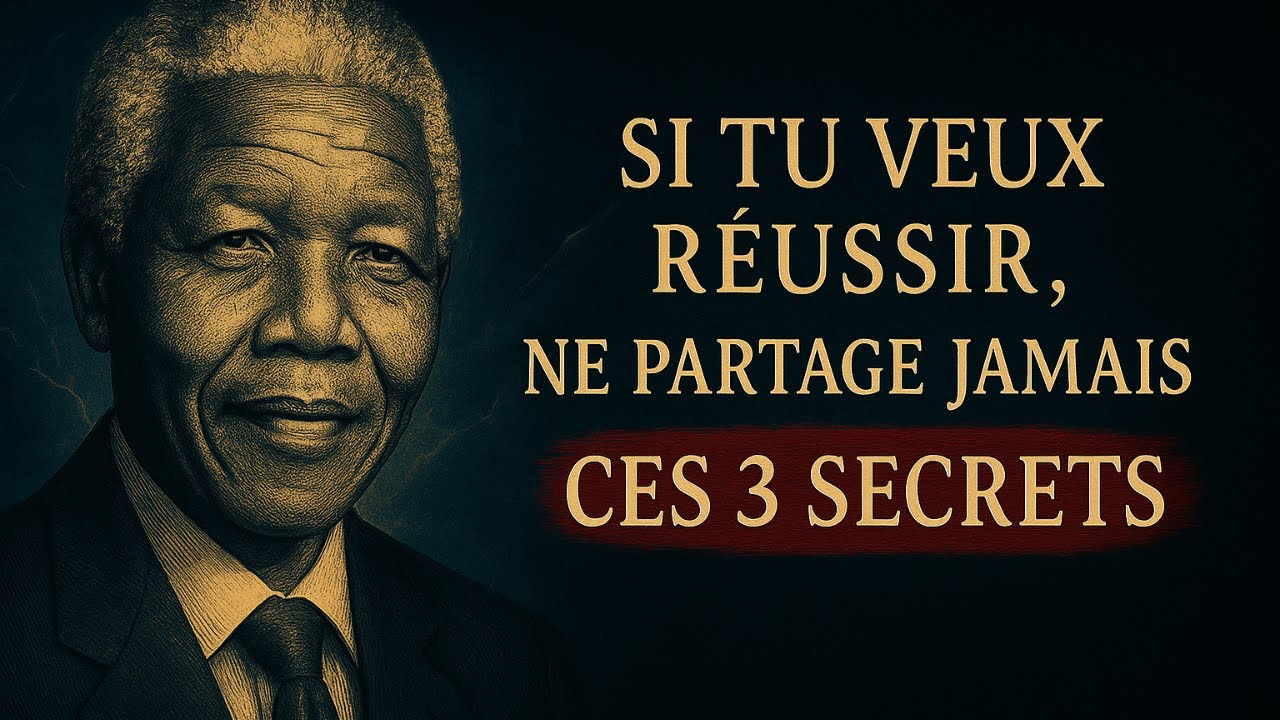 Si Tu Veux du Succès, Ne Partage Jamais Ces 3 Secrets ! | Citations Inspirantes De N. Mandela
