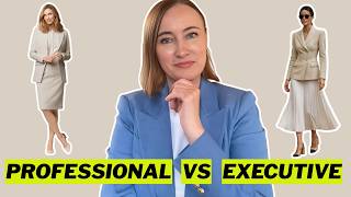 Professional Outfit Vs Executive Style Why Theyre Not The Same