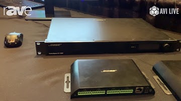 AVI LIVE: Bose Professional Shows ControlSpace EX1280C, Table Boxes and EdgeMax Speakers