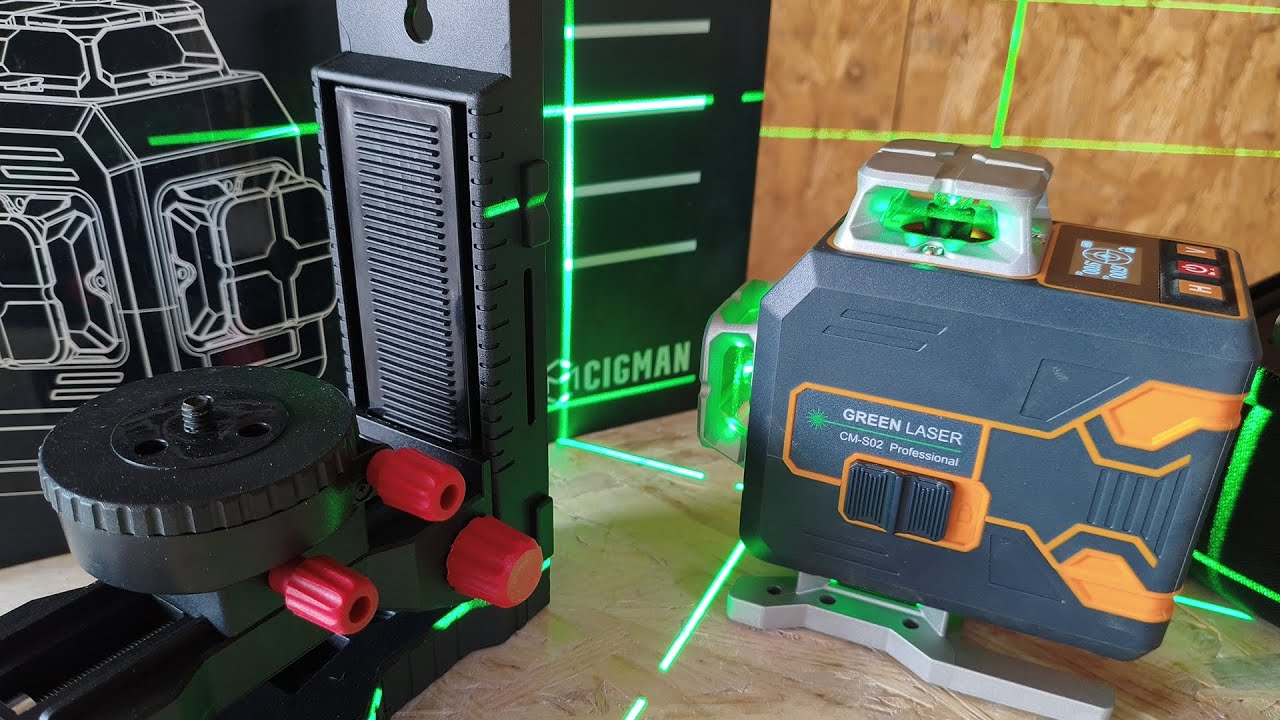 CIGMAN CM-S02 : niveau laser automatique 4x360° - présentation et test