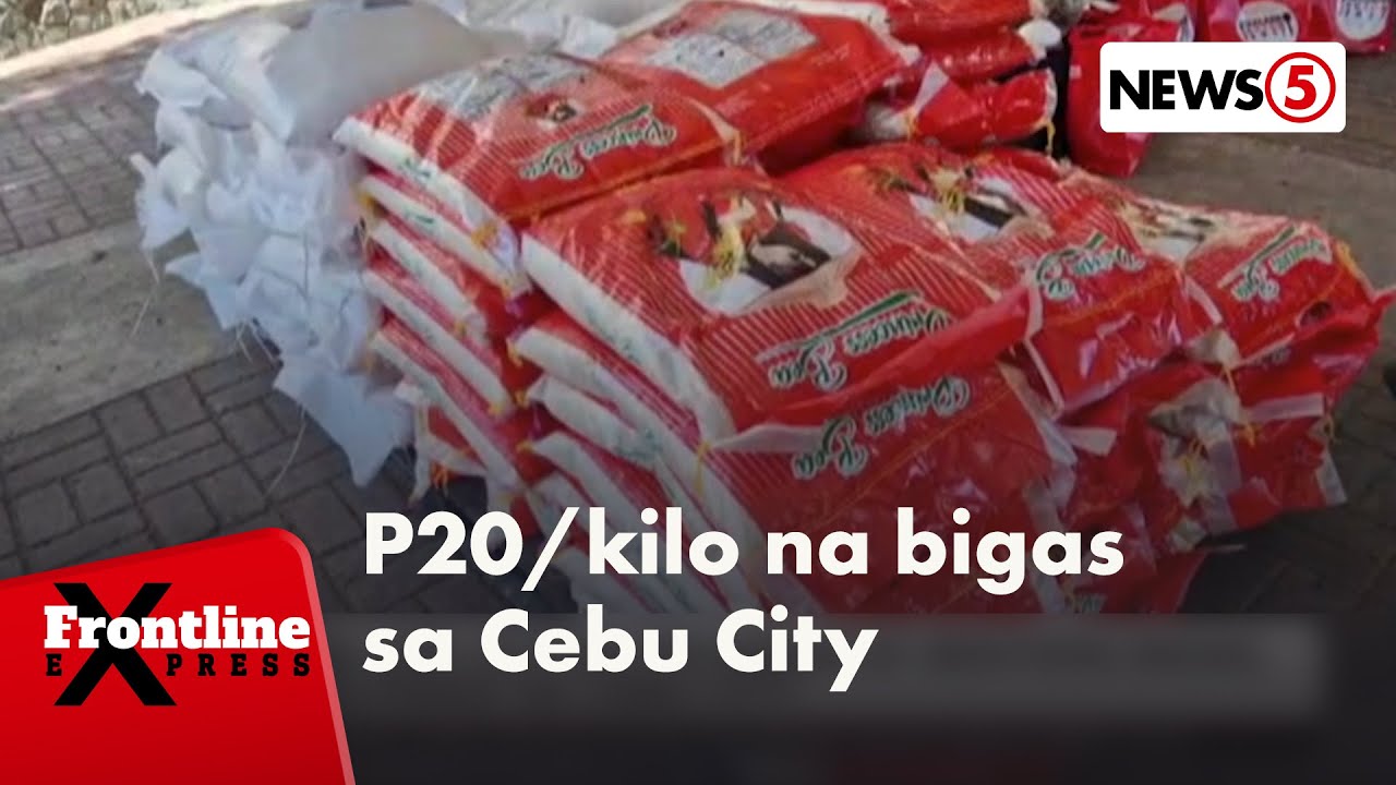 Walang Gutom program at P20/kilo na bigas, inilunsad sa Cebu City | Frontline Express