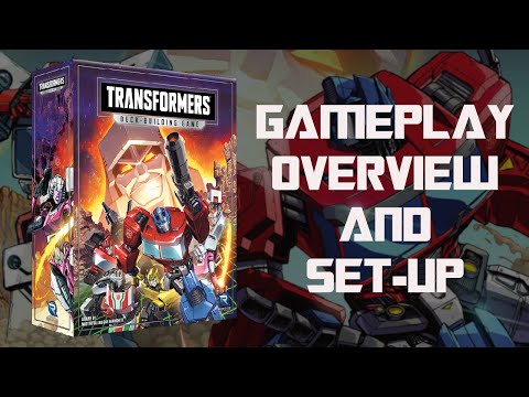 How to Play - Transformers Deck-Building Game by Renegade Game Studios: Gameplay Overview and Set-Up
