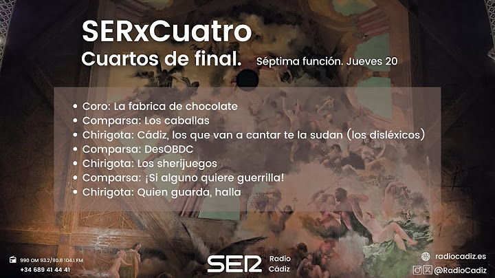 🔴 En directo COAC2025: séptima sesión de cuartos de final del Carnaval de Cádiz: pase a semifinal