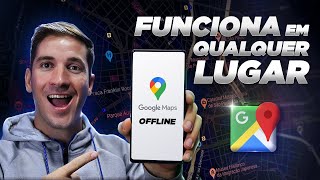 Como BAIXAR MAPAS e USAR o GOOGLE MAPS OFFLINE - Tutorial Completo screenshot 3