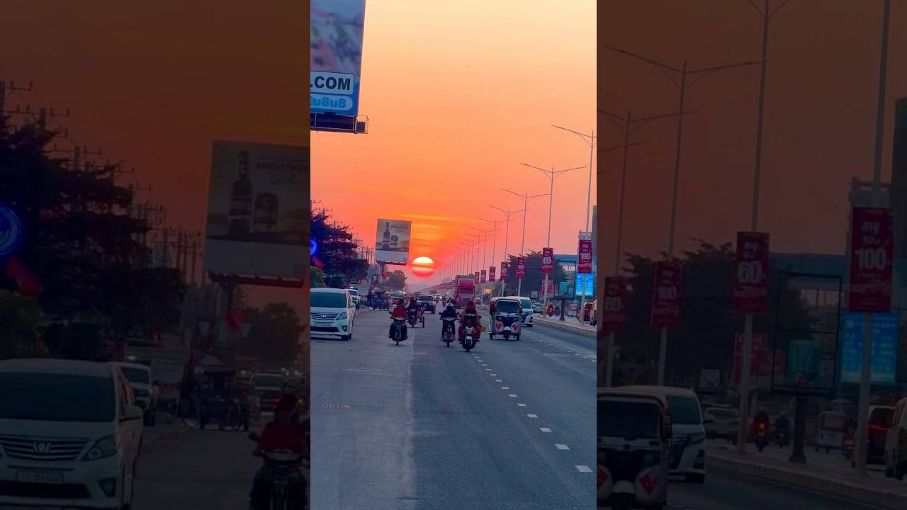 Закат 🌅 на улице, боже мой!