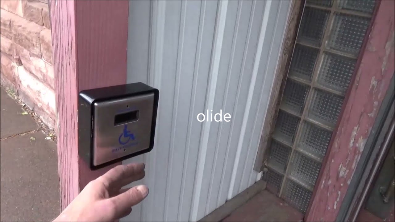 Olide Non-touch Handicap Door Operator Wave to Open Swing Door Opener