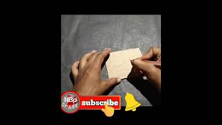 How to Make Cardboard Spinner! 📦✨ #shorts #craft #diy