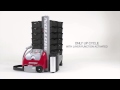 Pkg motion self moving wrapping robot