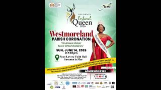 Miss Jamaica Festival Queen (Westmoreland Coronation show) 2026