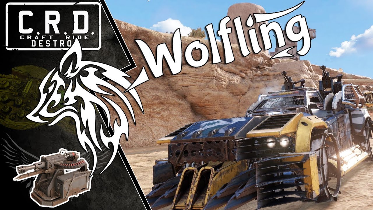 Crossout: [ FAVORITE & hammerfall x2 ] WOLFING [ver. 0.10.0]