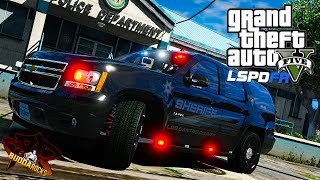 LSPDFR GTA 5 Sheriff Patrol LIVE◆'Dog Eat Dog'LSSD K9 SlickTop Tahoe◆Real Life Police Mods