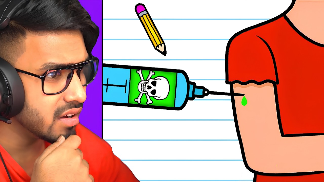 DRAWING TO DESTROY LIVES | TECHNO GAMERZ