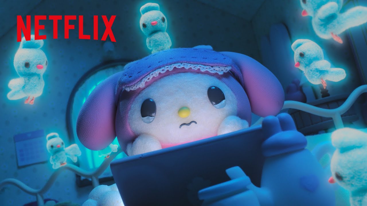 My Melody Reads Hate Comments | My Melody & Kuromi | Clip | Netflix Anime