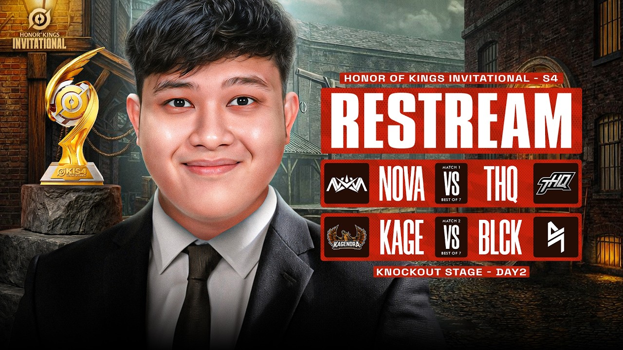 SAATNYA KING-GENDRA BERSINARR!! KAGENDRA VS BLACKLIST - RESTREAM KIS4 DAY 5