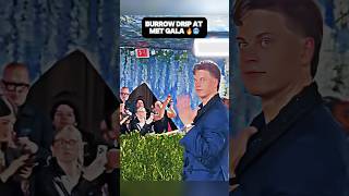 Joe Burrow PULLS UP to the Met Gala 2026 😳🔥 #shorts #football #shortvideo #short #viral