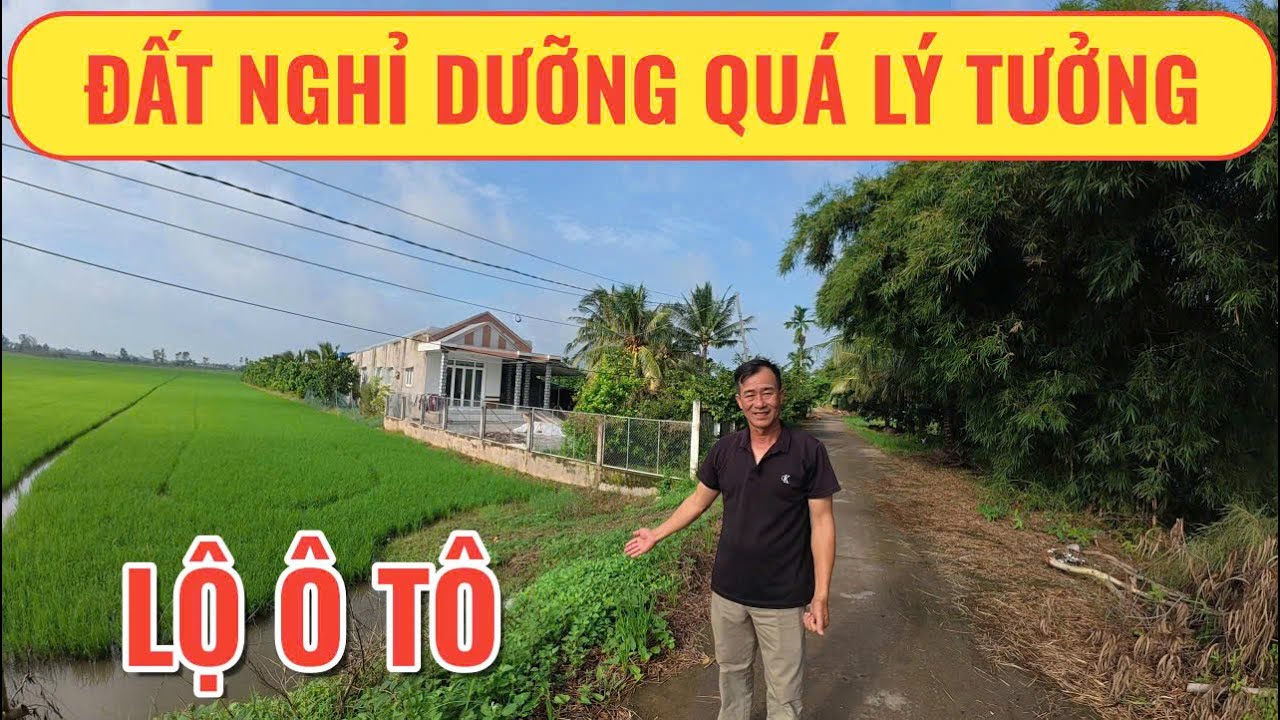 🧧ĐÃ BÁN🧧Đất đẹp nghỉ dưỡng giá rẻ chấn động tại Vĩnh Long | Nhà Đất Miền Tây