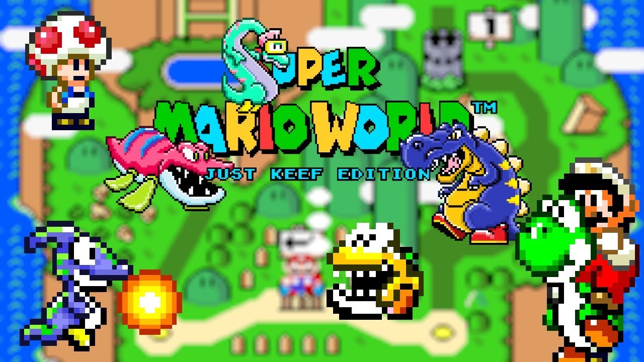 LIVE] Jogando Super Mario World: Just Keef Edition 