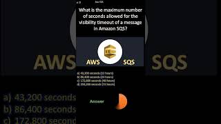 AWS SQS| Max number of seconds allowed for the visibility timeout of a message in Amazon SQS