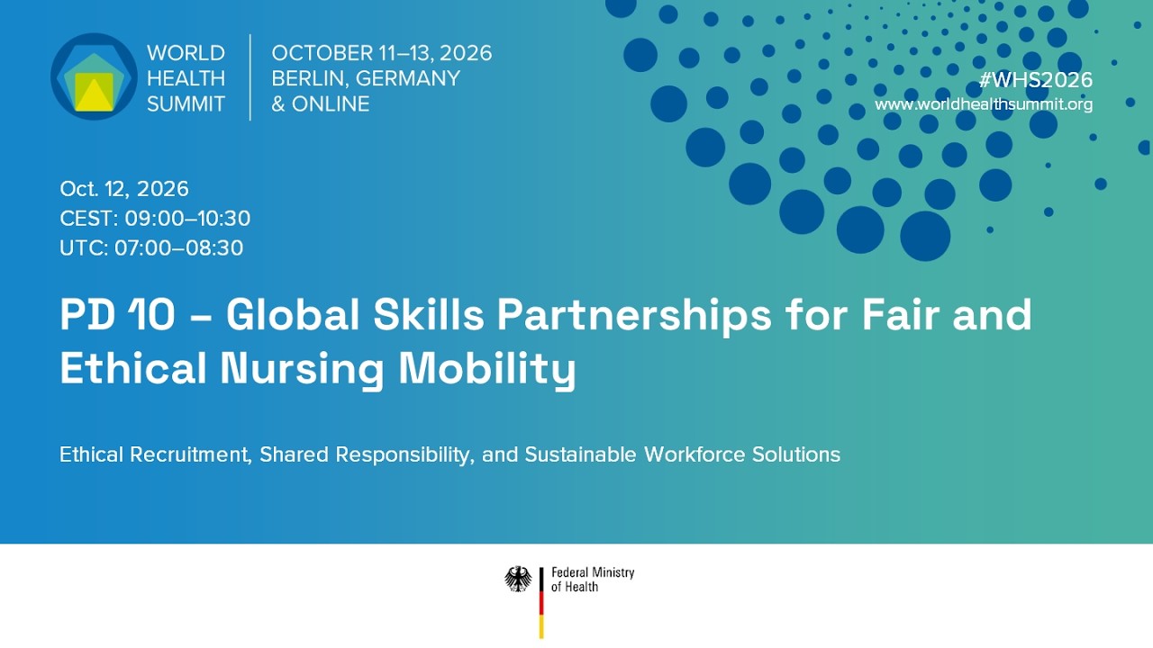 Global Skills Partnerships for Fair and Ethical Nursing Mobility | PD 10 | WHS 2026