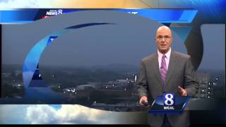Mostly sunny and warm today