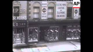 House Damaged By Gale In London