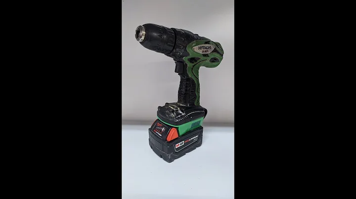 Milwaukee M18 Battery - Hitachi old 18V Tool Adapter ( Jadapters )