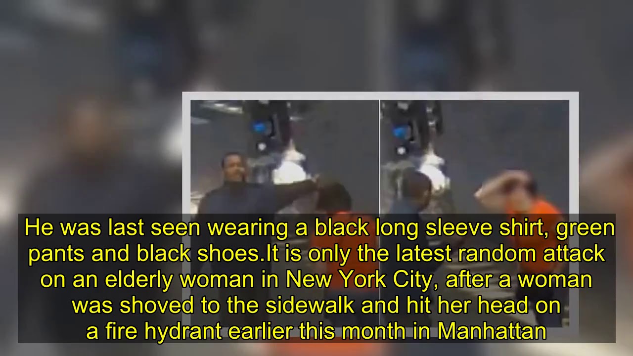 Man punches elderly woman in the head in random attack in Brooklyn