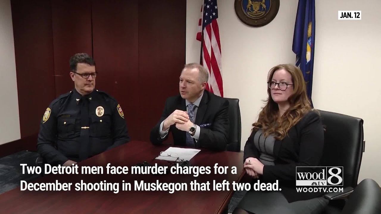 Murder charges filed in Muskegon shooting that killed two