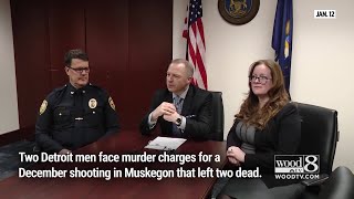 Murder charges filed in Muskegon shooting that killed two