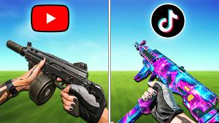 I Tested TikTok vs YouTube Loadouts in Rebirth Island 👑