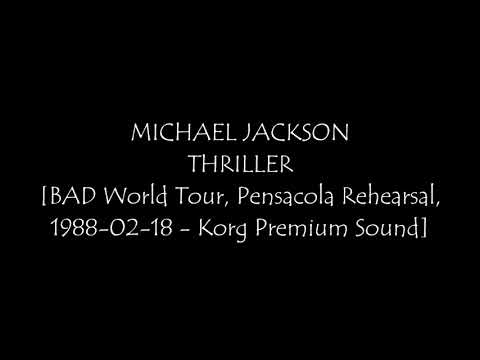 11. Thriller - MICHAEL JACKSON - BAD World Tour, Pensacola