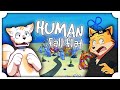 FINIAMO NELL'OCEANO DI SPONGEBOB SU HUMAN FALL FLAT CON POGGODOGGO!