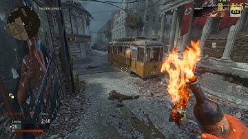 Call of Duty  WWII Beta Someone cheating aimbot