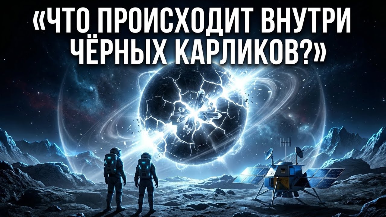 Что происходит внутри чёрных карликов?
