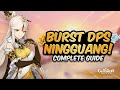 UPDATED NINGGUANG GUIDE (1.4 BUFFS) - Best Artifacts, Weapons & Teams | Genshin Impact