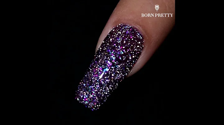 Reflective Glitter Flash Gel Polish Color Swatches I BORN PRETTY