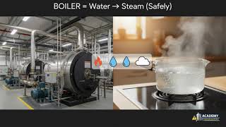 Steam Boiler Basics: The Simple 4-Step Explanation (Heat → Steam → Safety)