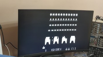Loading and running Super Invaders from a text file on the MiSTer Compukit UK101 core