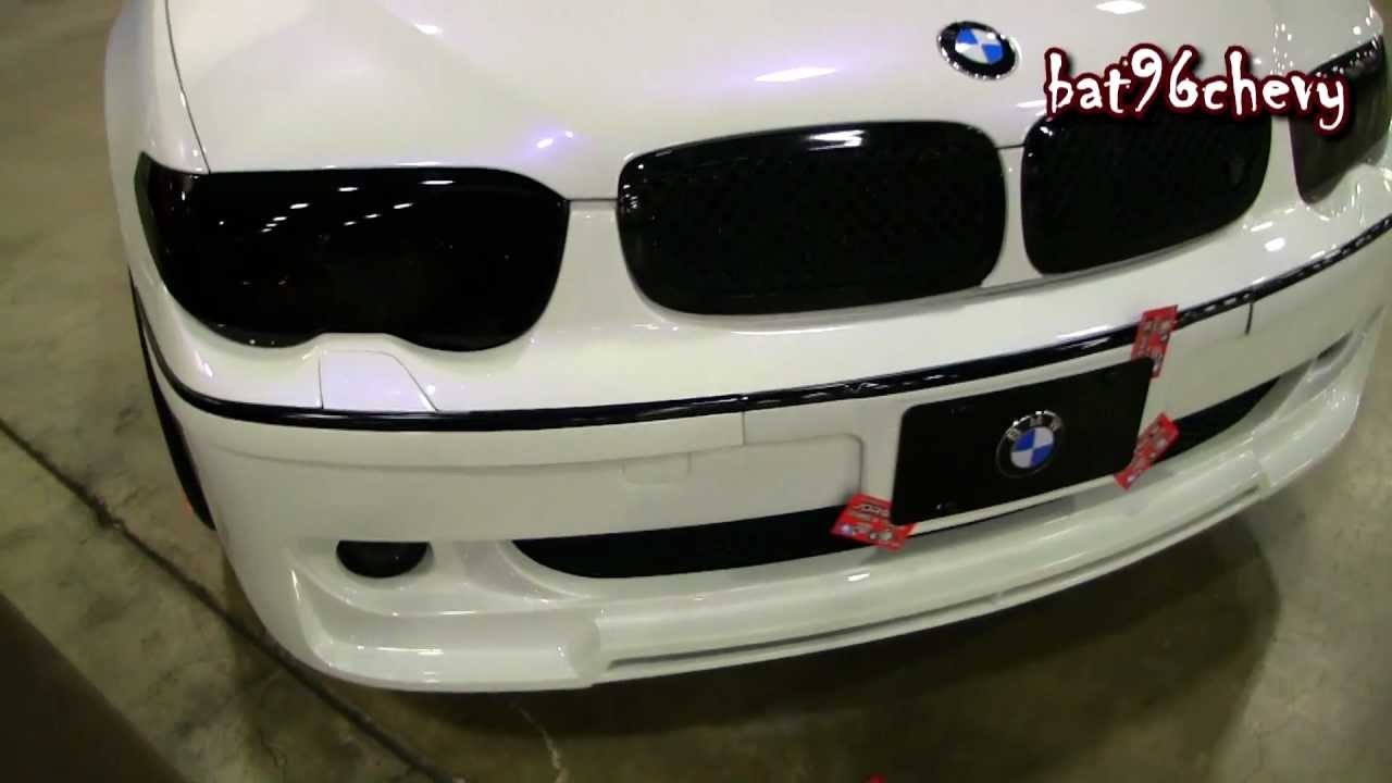 White/Black BMW 745Li on 22