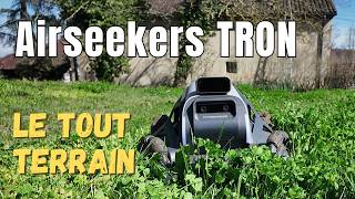 AIRSEEKERS TRON&nbsp;: le robot tondeuse qui passe partout !