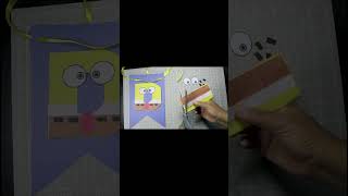 SpongeBob Happy Birthday Theme Letter D | Letter Cutting Paper Crafts