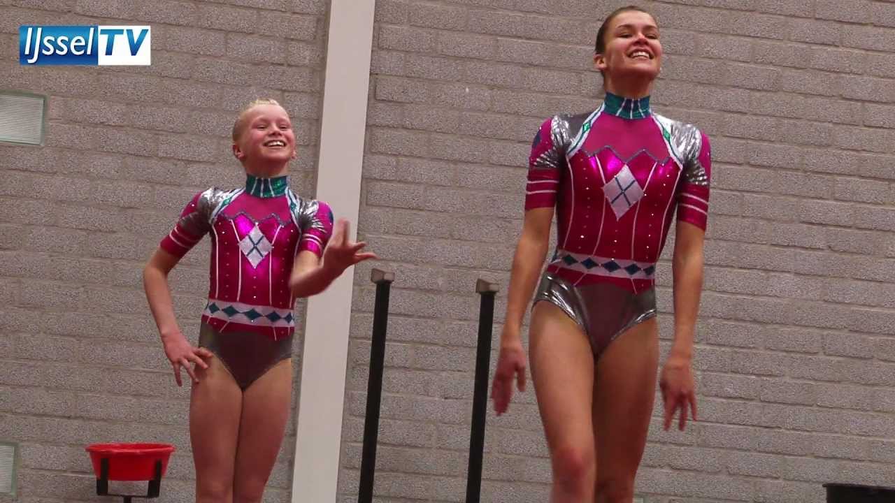 IJsselTV - Jonge turnsters naar WK acrogym in Amerika