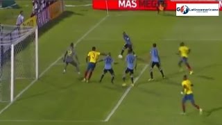 Uruguay vs Ecuador 2-1 - Todos los Goles - 10/Noviembre/2016 - Eliminatorias Rusia 2018