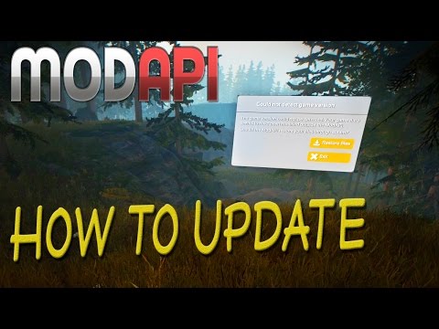 ►How To Update ModAPI, Manually - Checksum "Could Not Detect Game Version" | ModAPI & The Forest