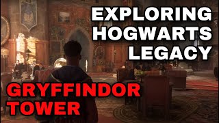 EXPLORING HOGWARTS LEGACY! - Gryffindor Tower Content