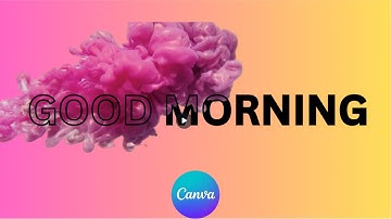 Try basic canva edit , smoke effect - Canva tutorial