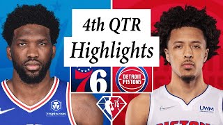 Detroit Pistons vs. Philadelphia 76ers Full Highlights 4th QTR | March 31 | 2022 NBA Season