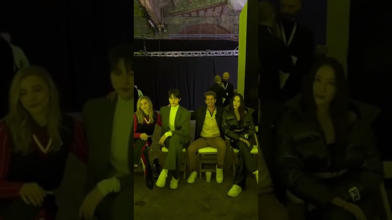 Andrew Garfield at FILA fashion show ( 17/11/2022) 